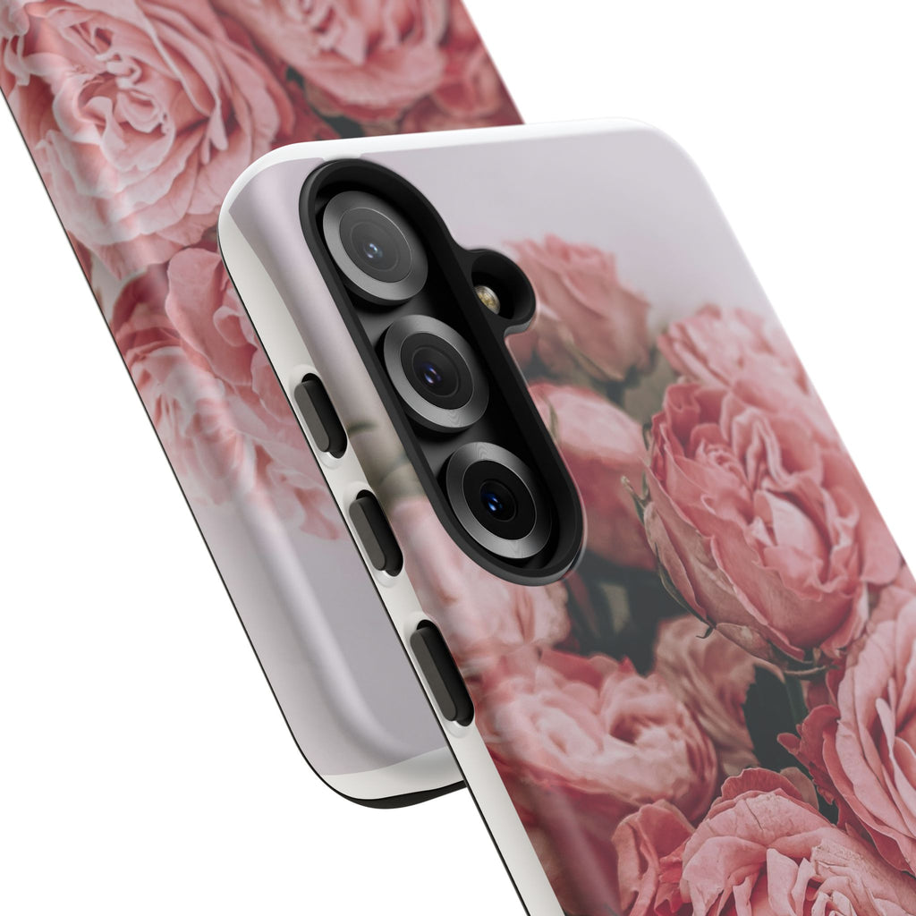 Tough Case — Pink Peonies Floral Phone Case