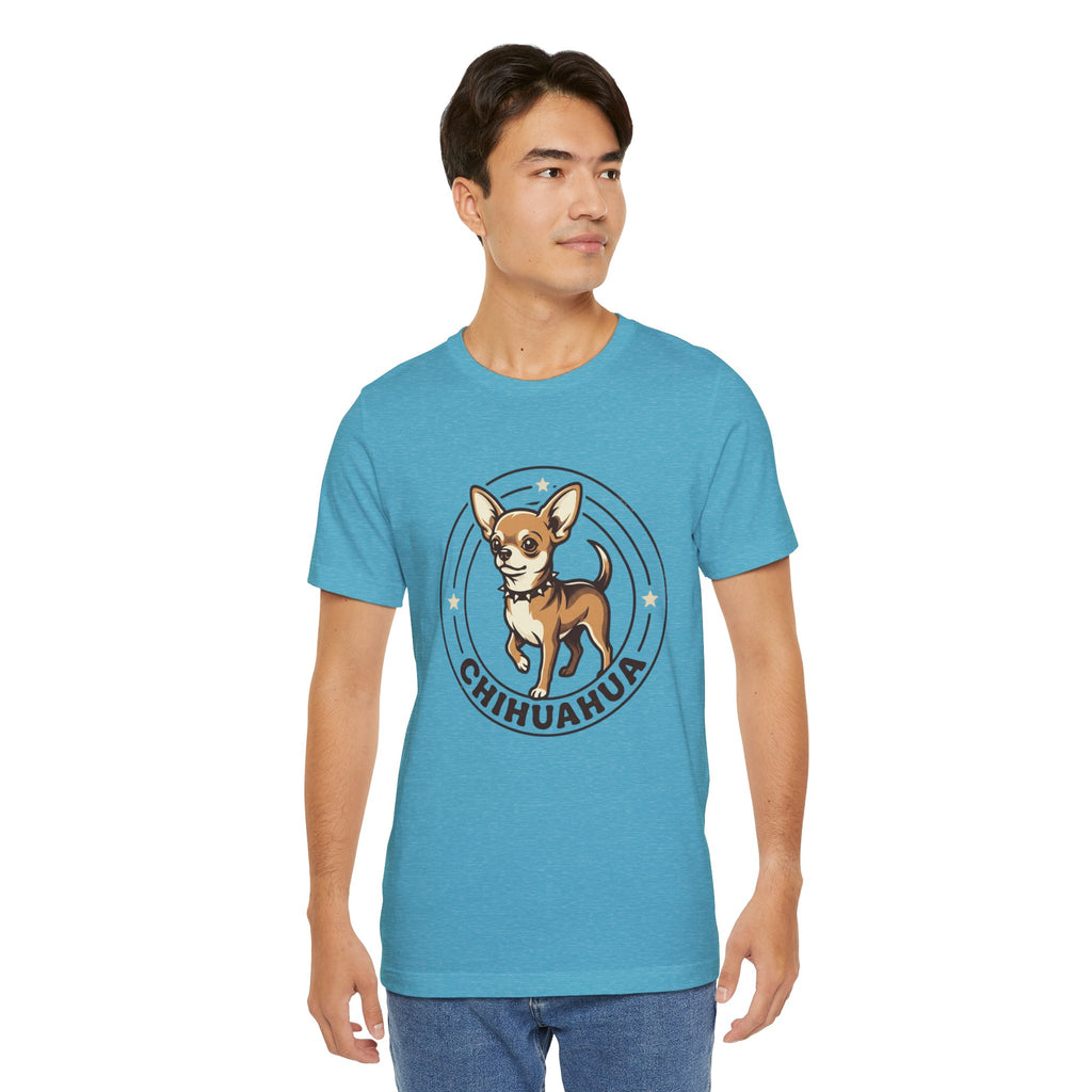 Chihuahua Graphic Tee — Cute Cartoon Dog T‑Shirt for Chihuahua Lovers
