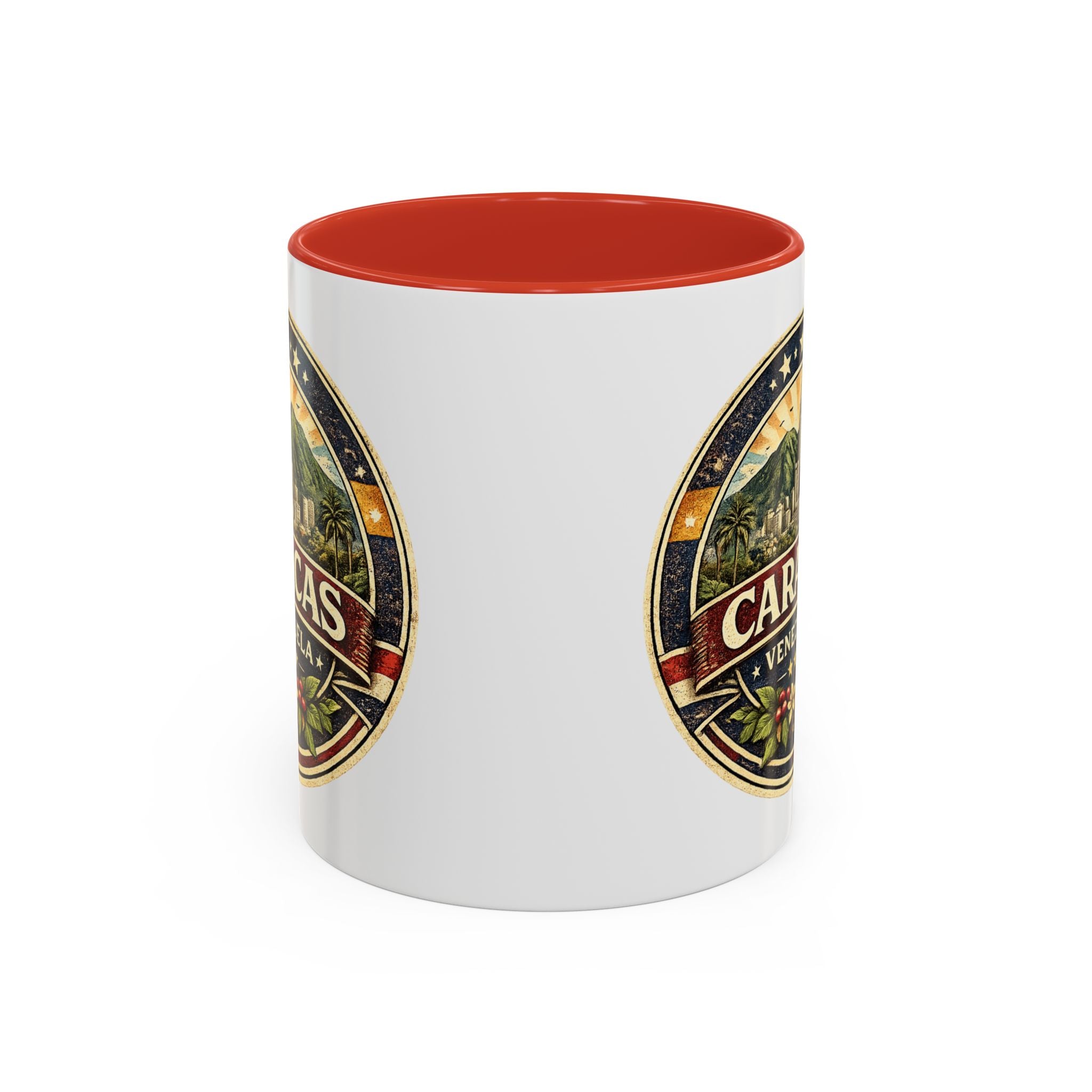 Caracas Venezuela Vintage Travel Accent Coffee Mug