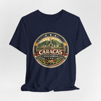 Caracas Venezuela Vintage Travel Tee — Retro City Badge T-Shirt