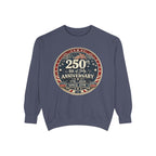 250th 4th of July Anniversary Sweatshirt — Patriotic Independence Day Crewneck