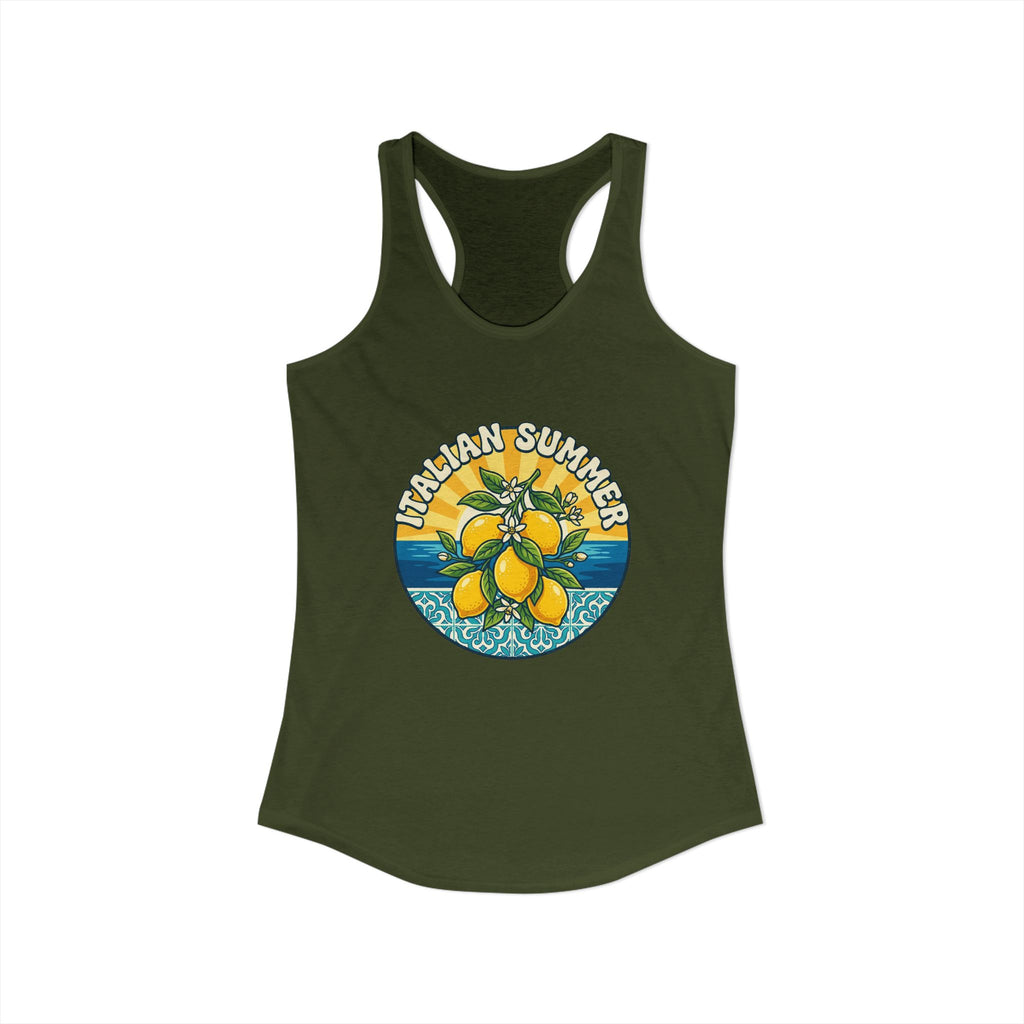 Summer Graphic Tank — Italian Style