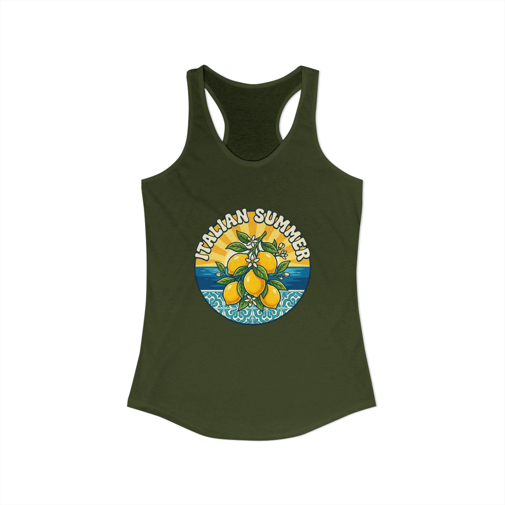 Summer Graphic Tank — Italian Style